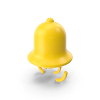 Ring Bell Yellow PNG & PSD Images