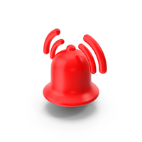 Ring Bell Red PNG & PSD Images