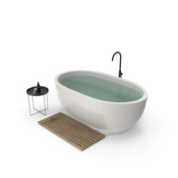 Bathtub With Water PNG & PSD Images