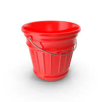 Red Bucket PNG & PSD Images