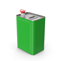 Green Oil Can PNG & PSD Images