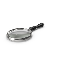 Magnifying Glass Silver PNG & PSD Images