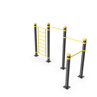 High Bar Workout Equipment PNG & PSD Images