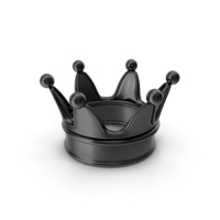Black Cartoon Crown PNG & PSD Images