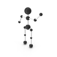 Stick Man Black PNG & PSD Images