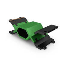 SciFi Element Green PNG & PSD Images
