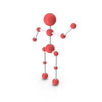 Stick Man Red PNG & PSD Images