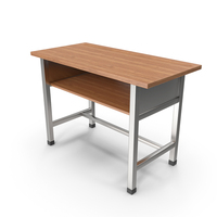 Oiled Wood Textured School Desk PNG & PSD Images