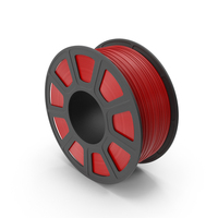 3D Printer Filament Red PNG & PSD Images