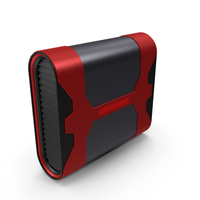 SciFi Element Red PNG & PSD Images