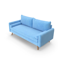 Blue Sofa PNG & PSD Images