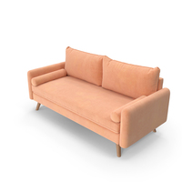 Orange Sofa PNG & PSD Images