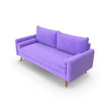 Purple Sofa PNG & PSD Images