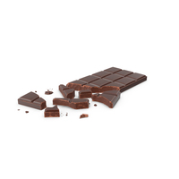 Milk Chocolate Crushed Bar PNG & PSD Images