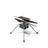 NASA Ingenuity Mars Helicopter Dusty PNG & PSD Images