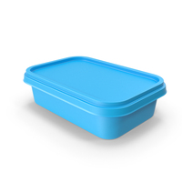 Food Container Blue PNG & PSD Images