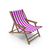 Purple Beach Chair PNG & PSD Images