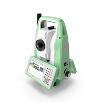 Leica TS10 Tacheometer PNG & PSD Images