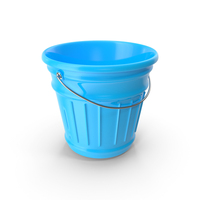 Blue Bucket PNG & PSD Images