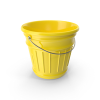 Yellow Bucket PNG & PSD Images