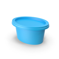 Food Container Blue PNG & PSD Images
