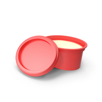 Food Container Open Red PNG & PSD Images