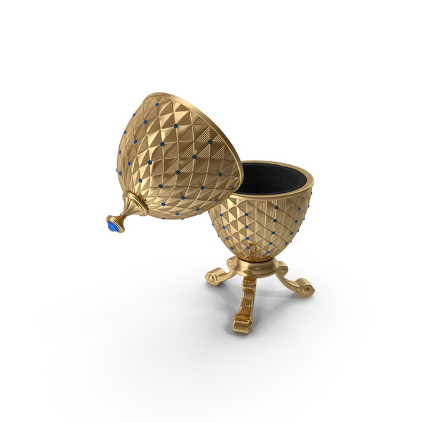 Faberge Golden Egg Open PNG & PSD Images