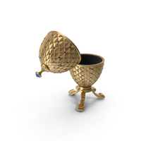 Faberge Golden Egg Open PNG & PSD Images