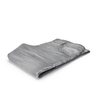 Gray Folded Diesel Mens Jeans PNG & PSD Images