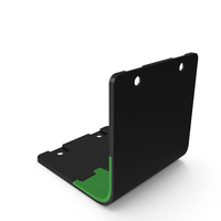 Scifi Plate Element Green PNG & PSD Images