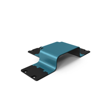 Scifi Plate Element Blue PNG & PSD Images