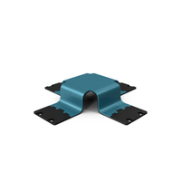 Scifi Plate Element Blue PNG & PSD Images