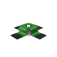 Scifi Plate Element Green PNG & PSD Images
