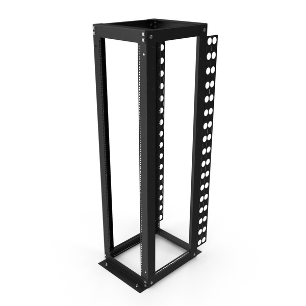 Open Frame Server Rack 44U Empty PNG & PSD Images