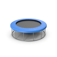 Blue Trampoline PNG & PSD Images