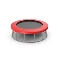Red Trampoline PNG & PSD Images