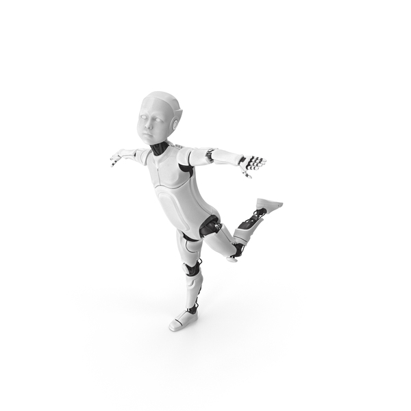 Cyborg Child Robot PNG & PSD Images