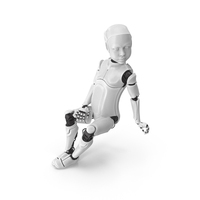 Cyborg Child Robot PNG & PSD Images