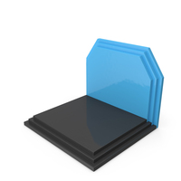 Blue & Black Podium PNG & PSD Images