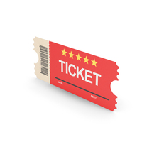 Red Ticket PNG & PSD Images