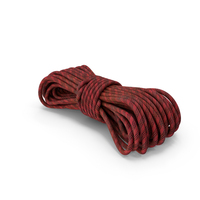 Red Laying Dirty Camping Rope PNG & PSD Images
