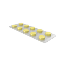 Yellow Pills PNG & PSD Images