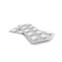 White Pills PNG & PSD Images