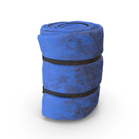 Sleeping Bag Blue Dirty Standing PNG & PSD Images