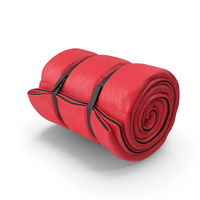 Red Clean Laying Sleeping Bag PNG & PSD Images