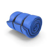 Blue Clean Laying Sleeping Bag PNG & PSD Images