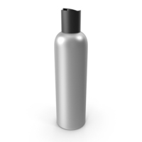 Cosmetic Open Bottle Silver PNG & PSD Images