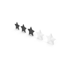 Level Star Black Rate 3 PNG & PSD Images