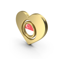 Flag Heart Circular IconFlag of Singapore PNG & PSD Images