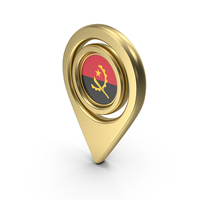 Flag Location Icon Flag of Angola PNG & PSD Images
